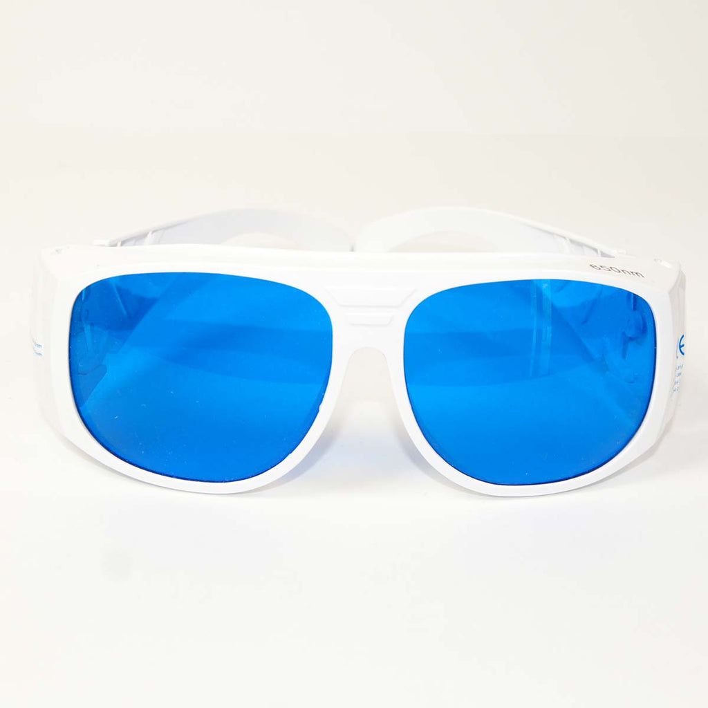 Laser Otos L-702YGII Laser Safety Glasses PPE Blue Lens 650nm OD6+ OD7+ Eyewear