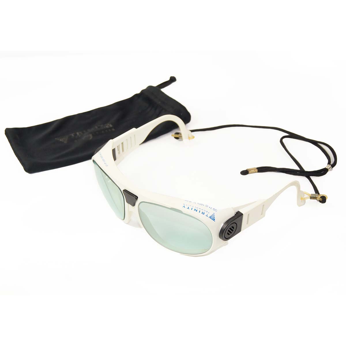 Trinity Tech Laser Safety Glasses PPE Light Blue Lens OD7+ @ 1000-1600nm Eyewear