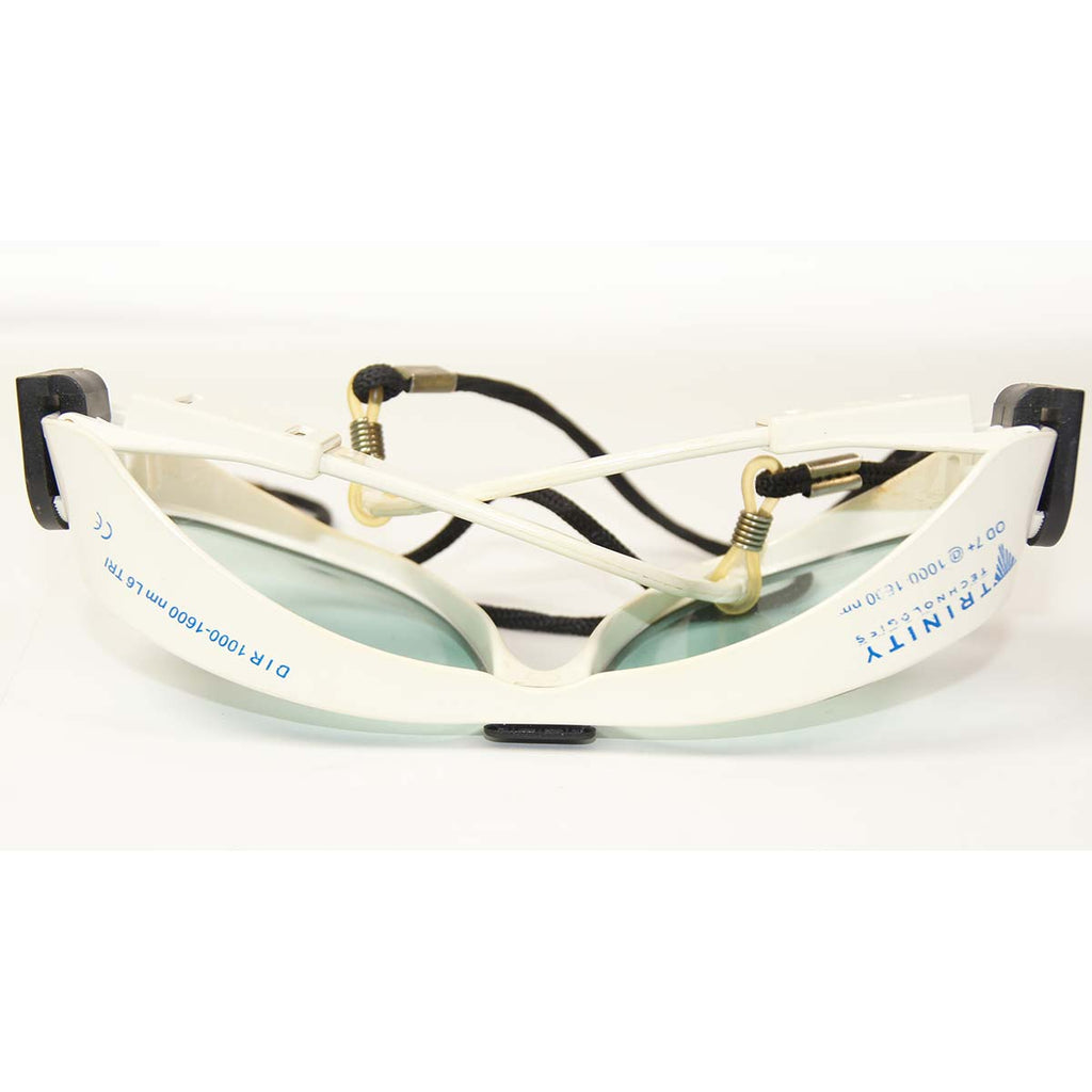 Trinity Tech Laser Safety Glasses PPE Light Blue Lens OD7+ @ 1000-1600nm Eyewear