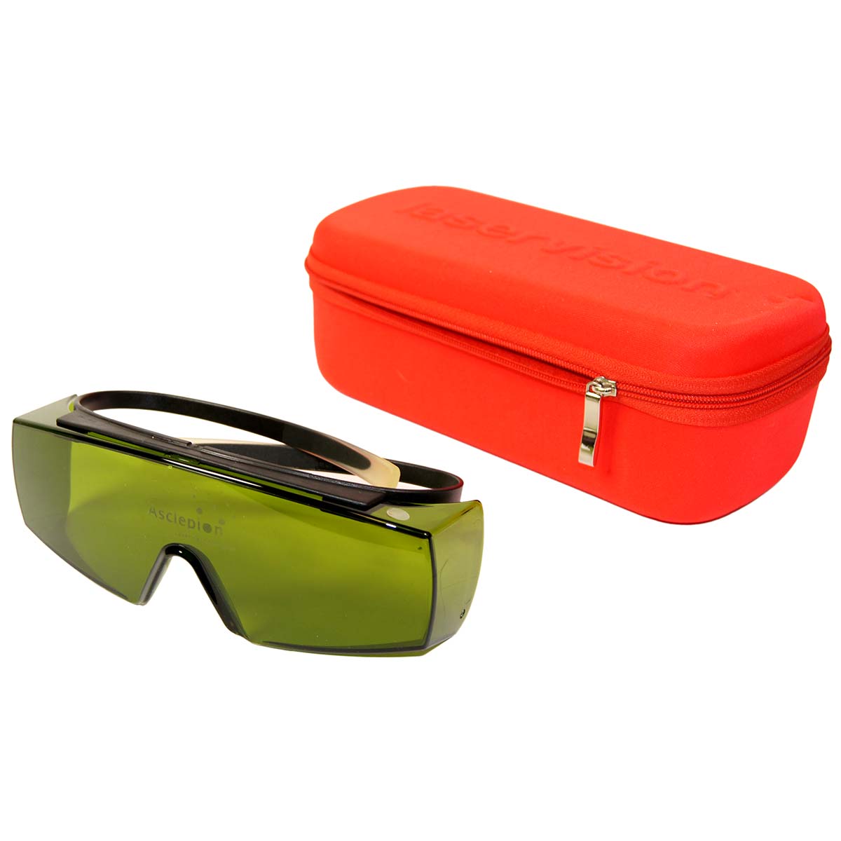 LaserVision Asclepion Laser Safety Glasses PPE Green Lens OD4+ OD5+ 770-1100nm
