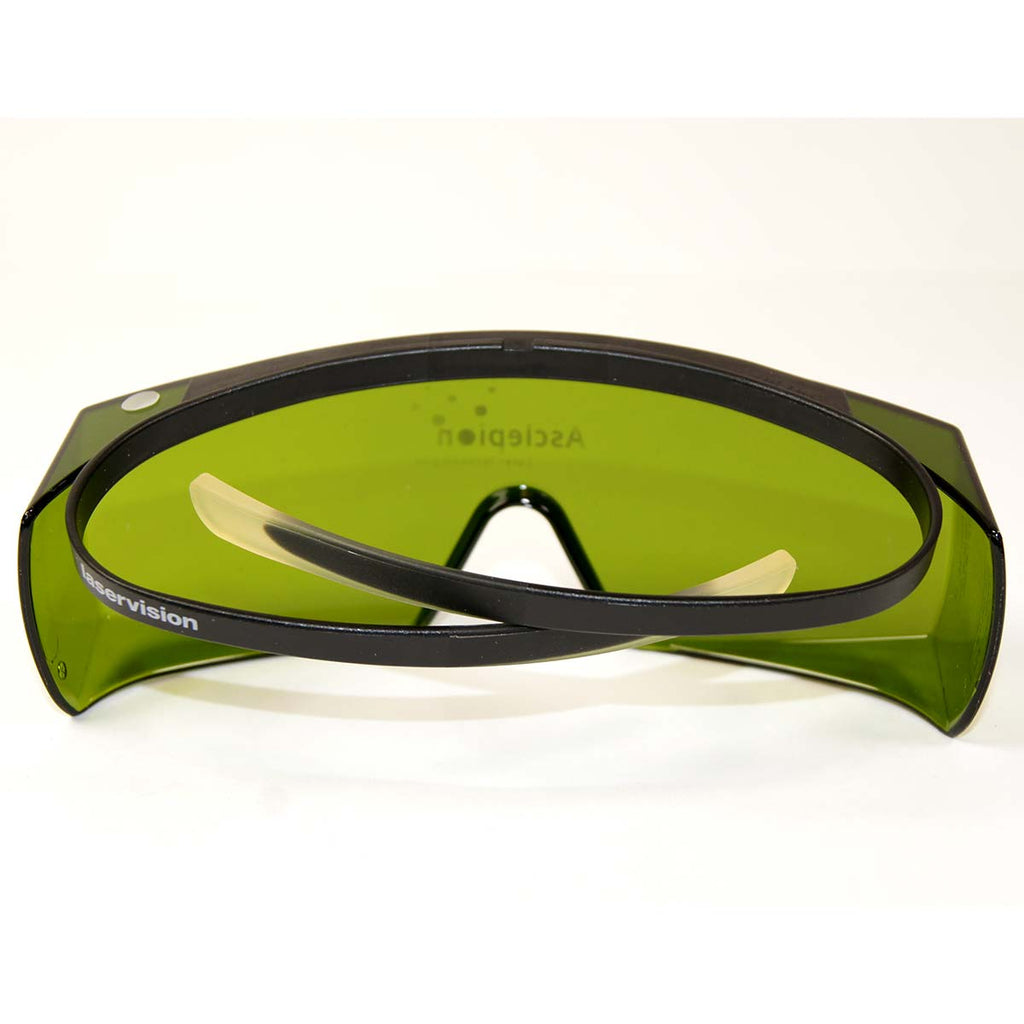 LaserVision Asclepion Laser Safety Glasses PPE Green Lens OD4+ OD5+ 770-1100nm