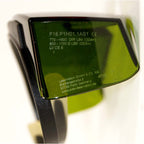LaserVision Asclepion Laser Safety Glasses PPE Green Lens OD4+ OD5+ 770-1100nm