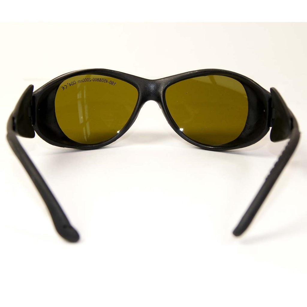 Eagle Pair IPL Laser Safety Glasses PPE Green Yellow Lens OD4 190-2000nm Eyewear