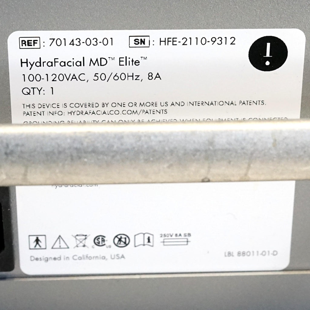 2021 Edge Systems Hydrafacial MD Elite Dermabrasion Skin Resurfacing Exfoliation