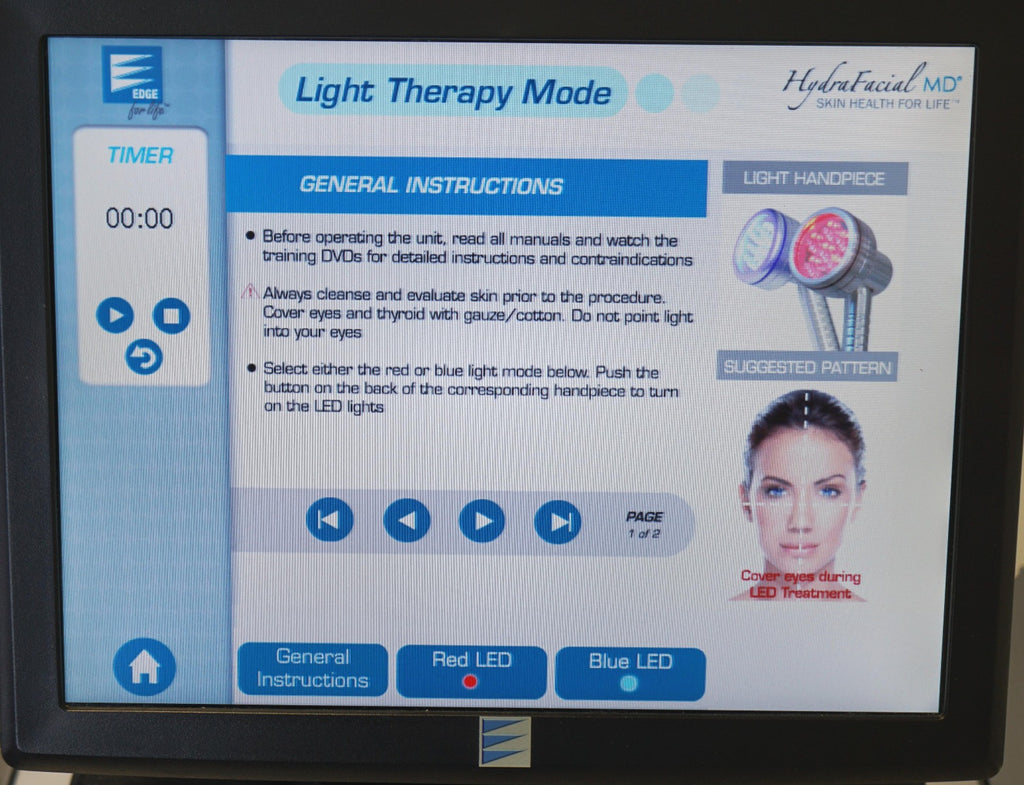 2014 Edge Systems Hydrafacial Skin Treatment Exfoliate Hydrate Hydradermabrasion
