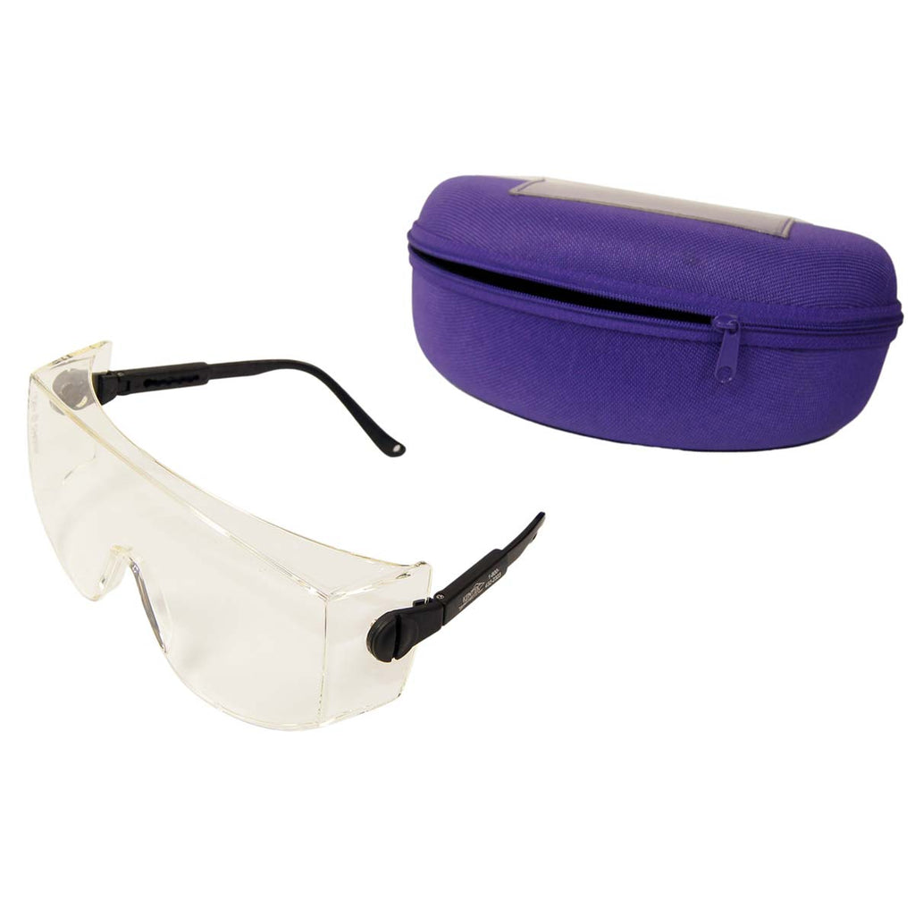 Kentek KWL-ERBSAFE Laser Safety Glasses PPE Clear Lens OD5+ 2940nm OTF Eyewear
