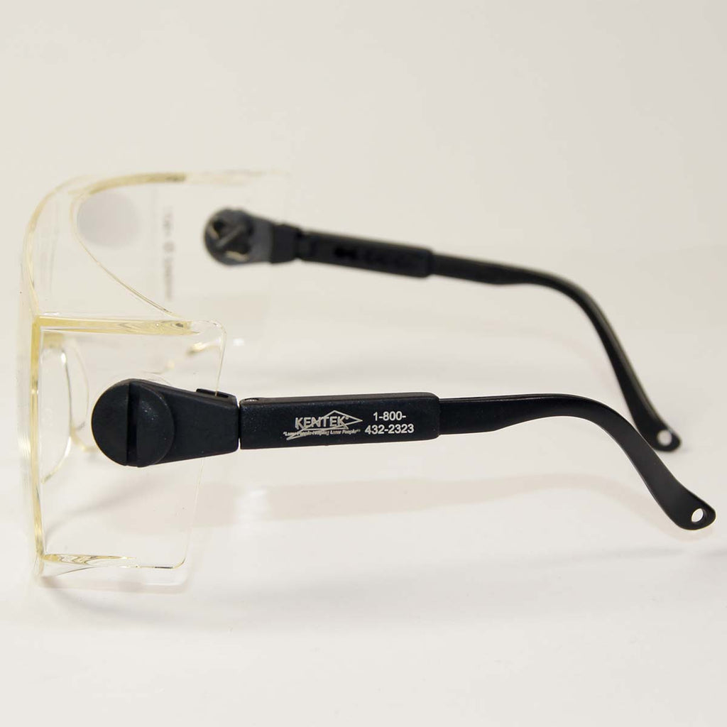 Kentek KWL-ERBSAFE Laser Safety Glasses PPE Clear Lens OD5+ 2940nm OTF Eyewear