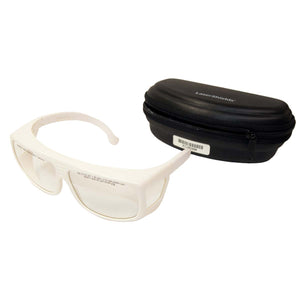 LaserShields Laser Safety Glasses PPE Clear Lens OD7+ 190-11000nm OTF Eyewear