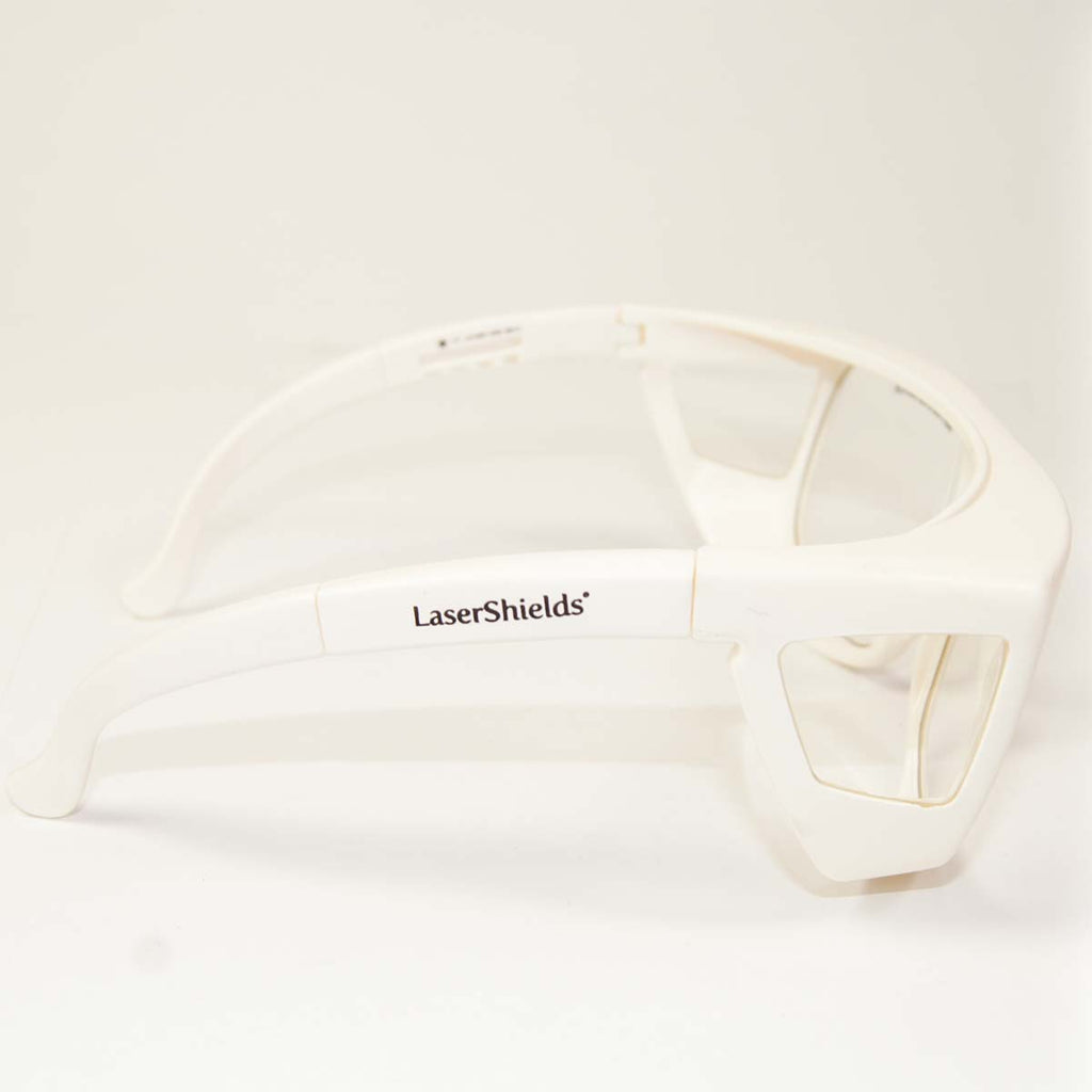 LaserShields Laser Safety Glasses PPE Clear Lens OD7+ 190-11000nm OTF Eyewear
