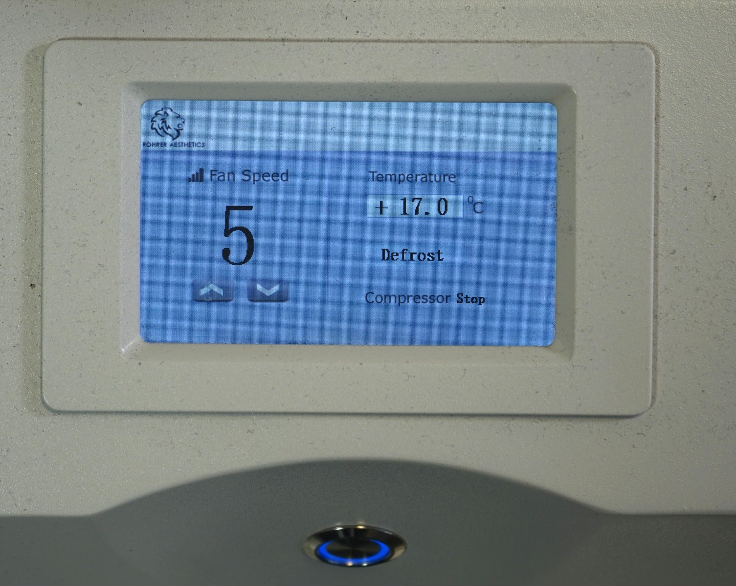 Rohrer Aesthetics Epidermal Arctic Air Skin Chiller Cooling Patient Therapy