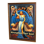 BTL EMSculpt NEO Strengthen Your Soul Cosmic Pop Art Framed 17x23in Marketing