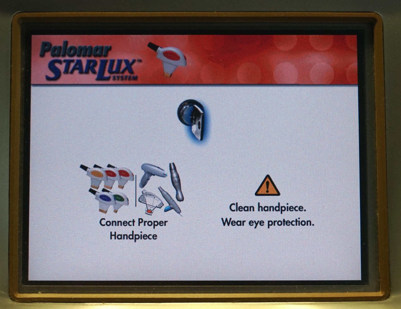 2005 Palomar StarLux 300 IPL Laser LuxV Acne Finer Pigmented Lesions Purple HP