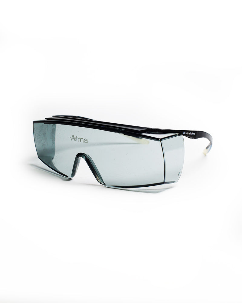 Alma Laser LaserVision Safety Glasses PPE Smoky Blue Lens OD1+ OD6+ 1400-11500nm