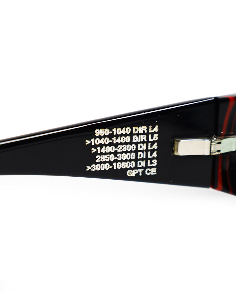 Fraxel Sperian Laser Safety Glasses PPE Light Blue Lens OD4+ OD5+ 950-10600nm