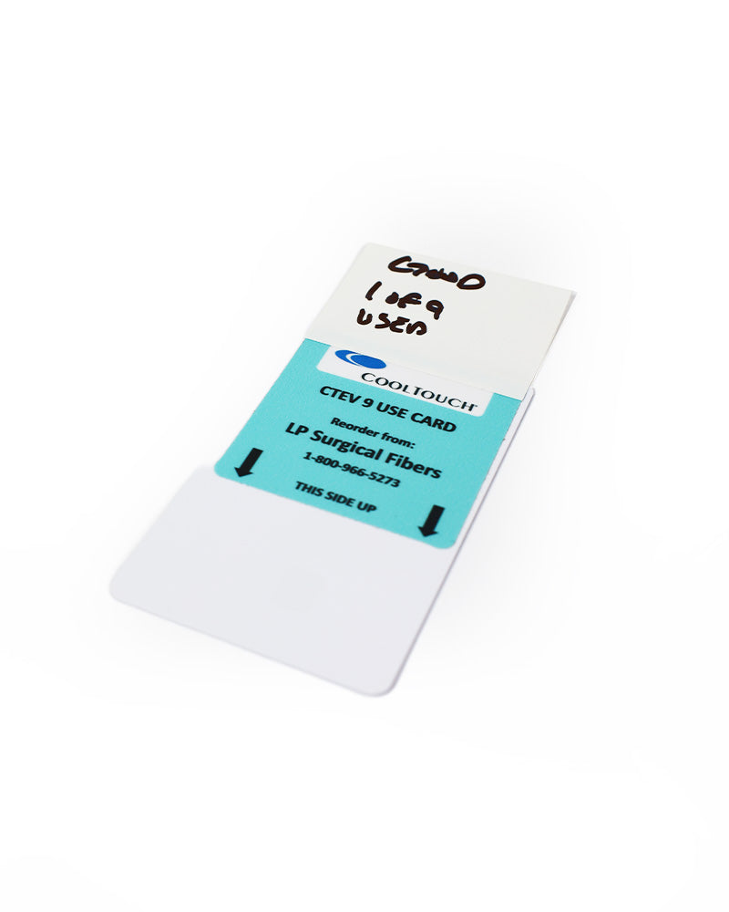 NewStar CooLTouch 550u Reusable Laser Fiber CTEV and 8-Uses Left on Card