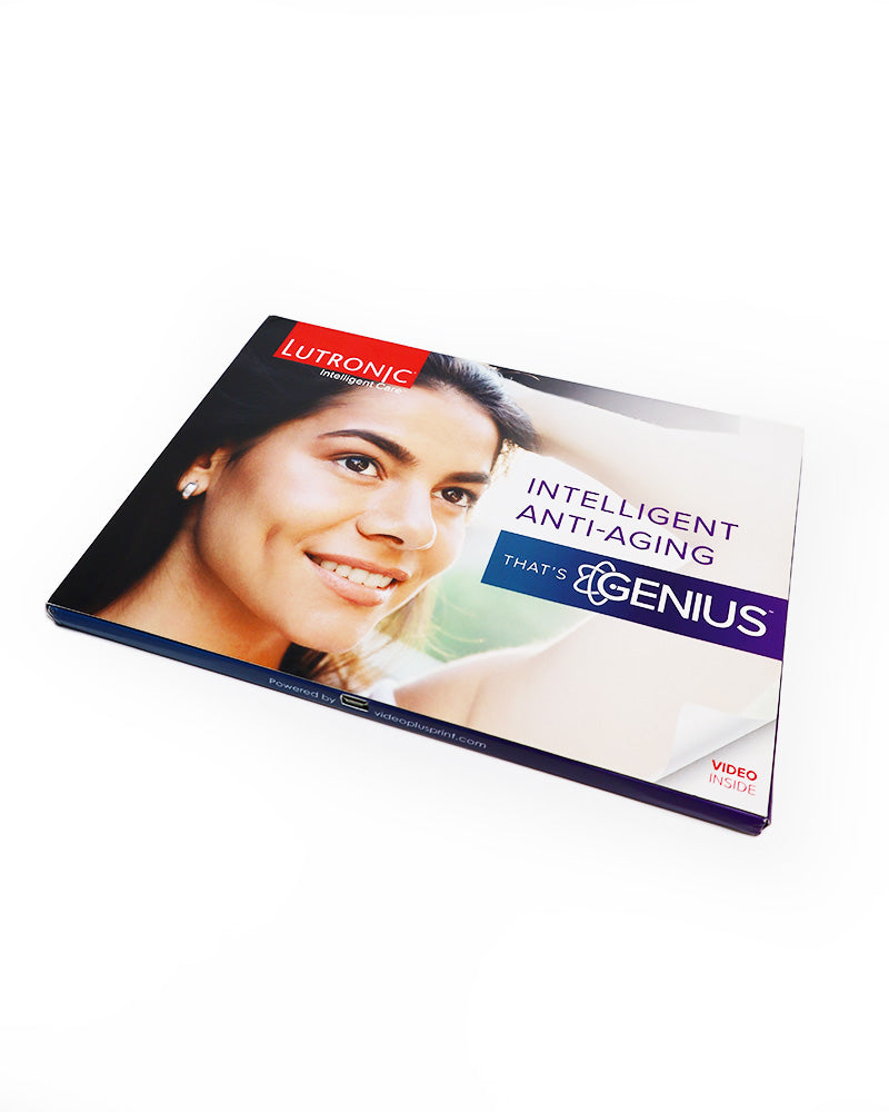 Lutronic Genius Waiting Room Marketing Video Brochure 2:30 Min Genius Display
