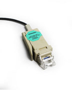 Nellcor N-100 5 Button Oximeter 12-Pin Data Cable Gray Connector SPO2 Sensor