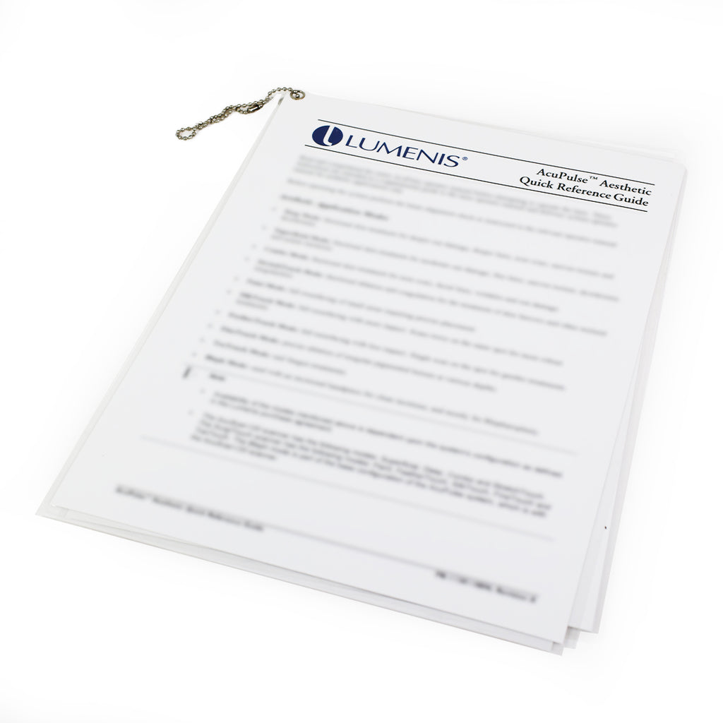 Lumenis AcuPulse Surgical Laser Aesthetic Quick Reference Guide Treatment Modes