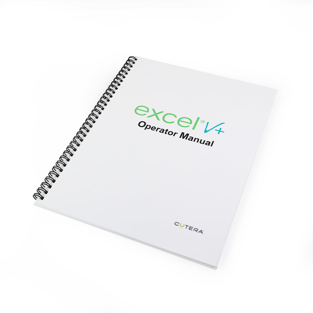 Cutera ExcelV+ Nd YAG 532 1064 Vascular Laser Operator Manual User Guide Excel V