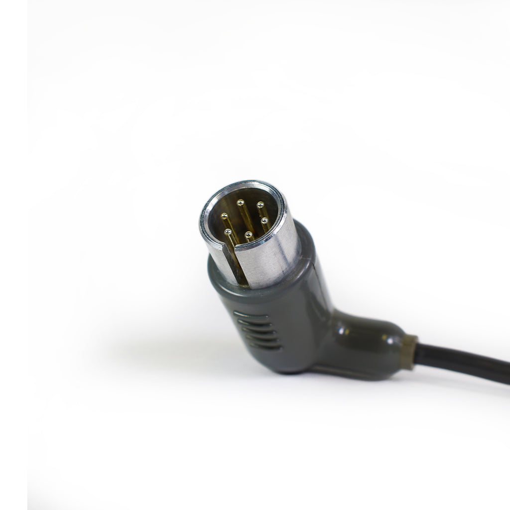 Datascope Criticare 90° 6-Pin ECG Cable with 3 SNAP Head Leads 0012-00-0223