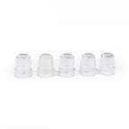Envy Medical SilkPeel A0053 Standard Handpiece Silk Peel Clear 6mm Tip Caps 5pk