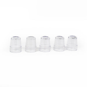 Envy Medical SilkPeel A0053 Standard Handpiece Silk Peel Clear 6mm Tip Caps 5pk