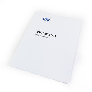 BTL Emsella Operator's Manual Guide Chair Applicator Operation Therapy Settings