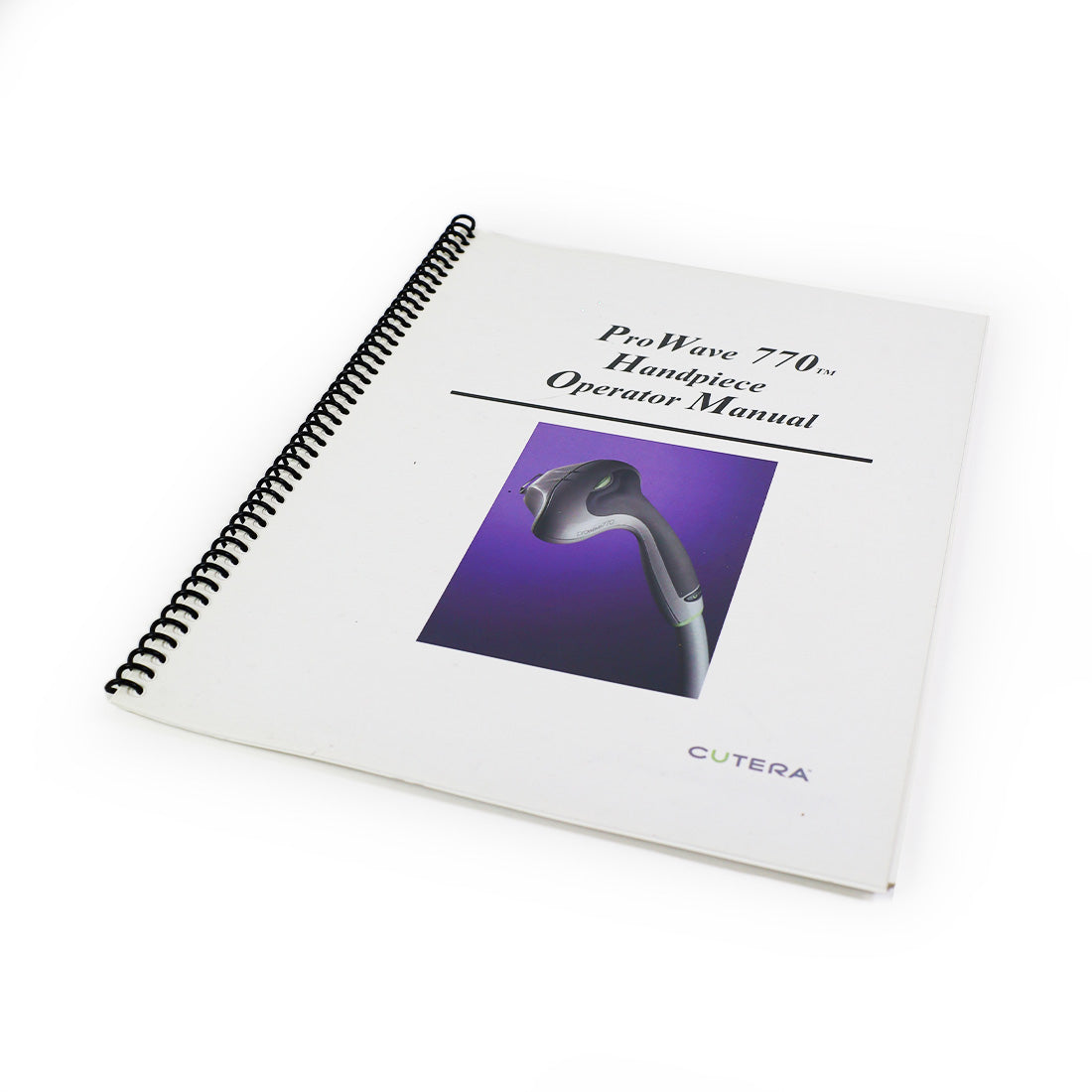Cutera Xeo Laser ProWave 770 Handpiece Operator Manual User Operation Guide