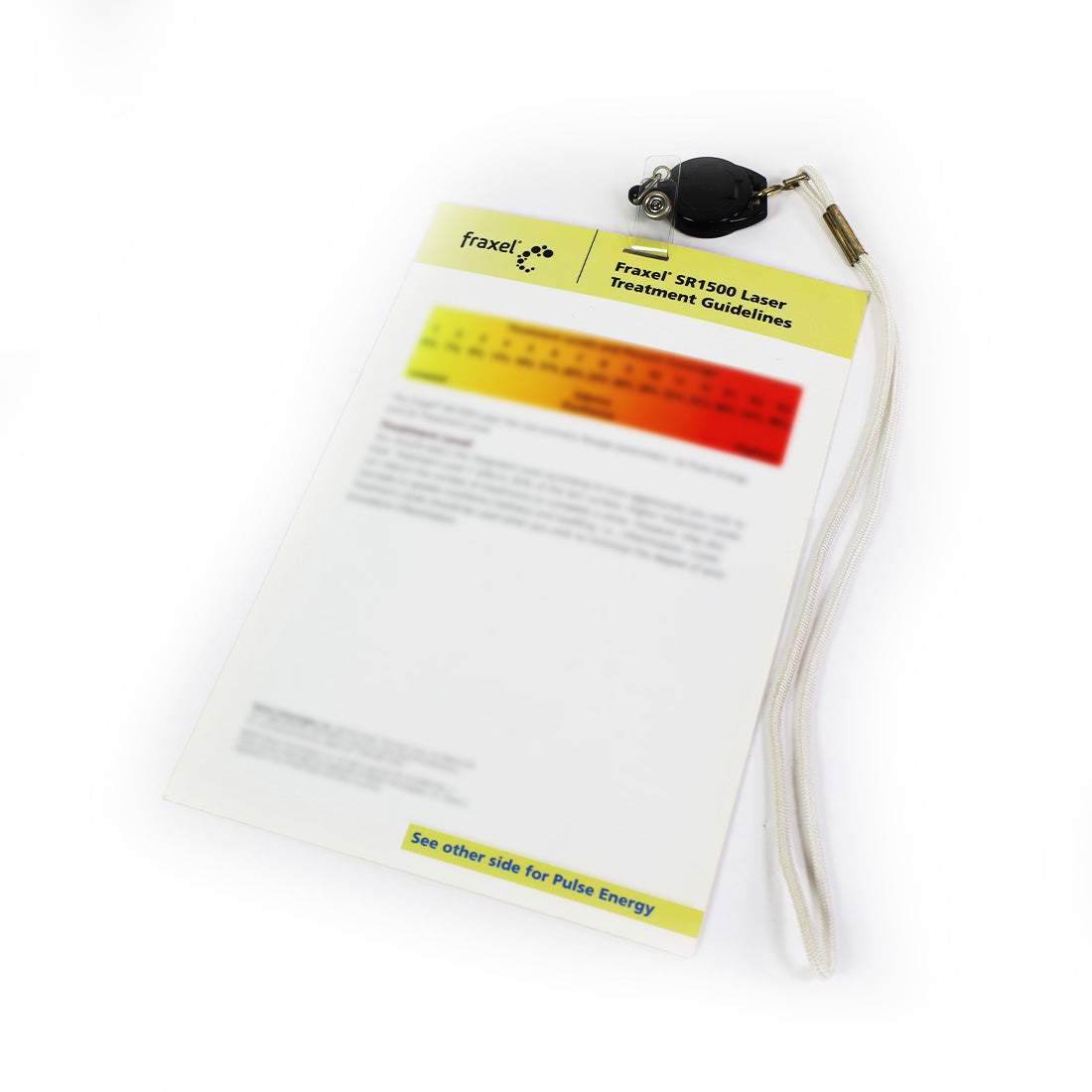 Reliant Technologies Fraxel SR1500 Laser Treatment Guidelines Parameters Guide