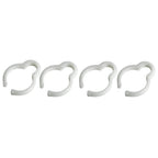 Lumenis UltraPulse Encore Laser CoolScan CPG Cable Clamp Clip 0641-197-01-A x4Pc