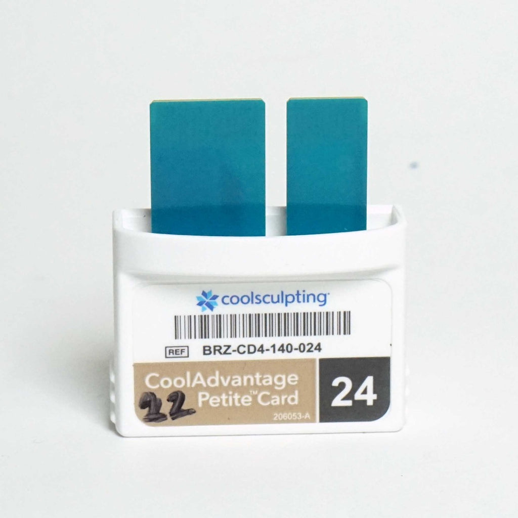Zeltiq CoolSculpting CoolAdvantage Gold PETITE Card BRZ-CD4-140-024 22 Cycles