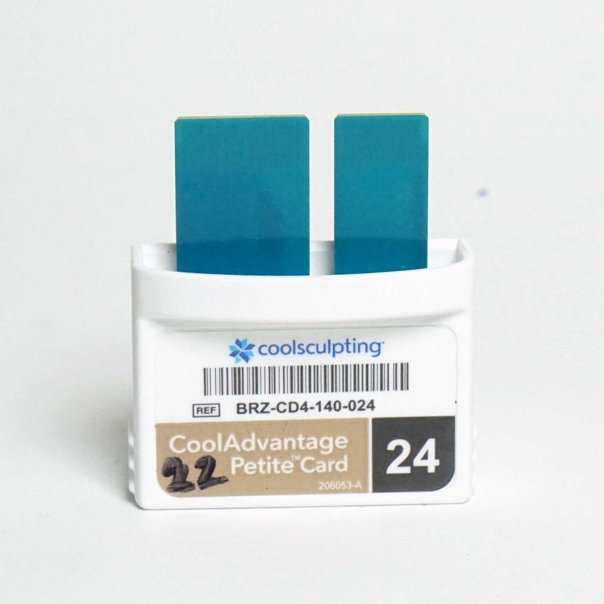 Zeltiq CoolSculpting CoolAdvantage Gold PETITE Card BRZ-CD4-140-024 22 Cycles