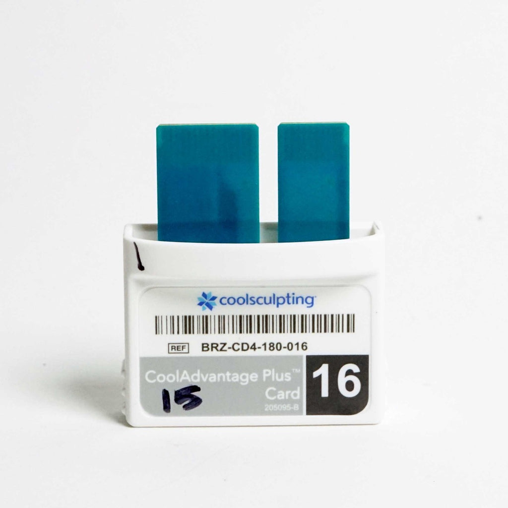 Zeltiq CoolSculpting CoolAdvantage PLUS Card Silver BRZ-CD4-180-016 x15 Cycles