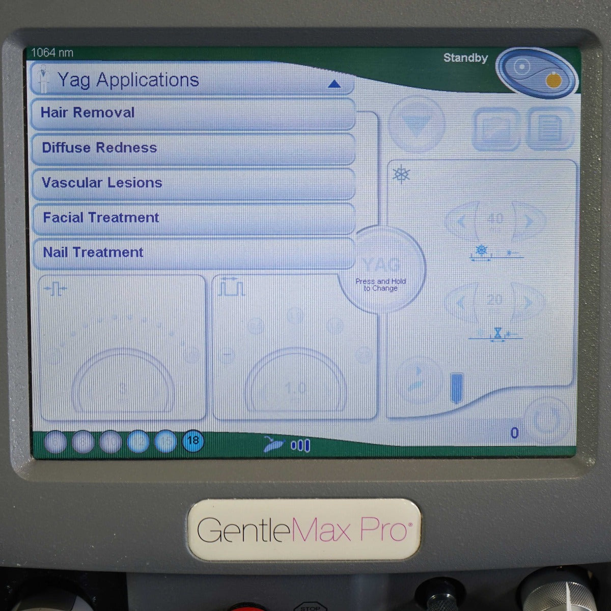 2012 Candela GentleMax GMax Pro Gentle Max 755 1064 Hair Removal Vein Laser HP