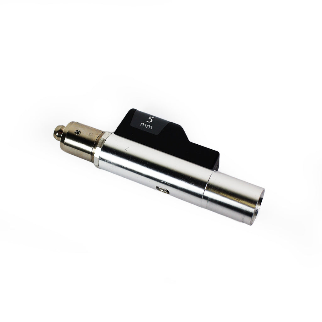 Cynosure Apogee MPX Laser 5mm Handpiece Optic Cartridge Silver Pulsed Dye PARTS