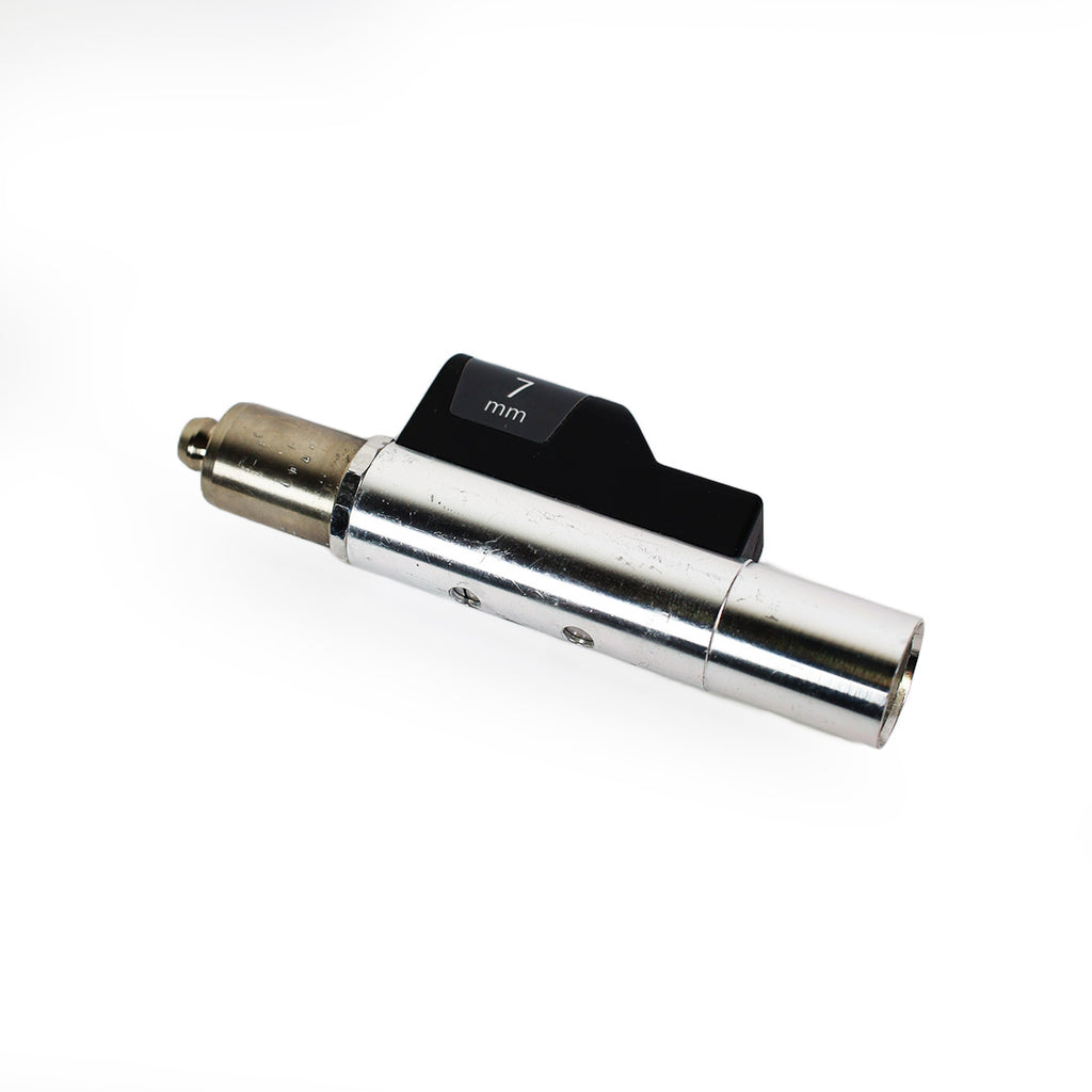 Cynosure Apogee MPX Laser 7mm Handpiece Optic Cartridge Silver Pulsed Dye PARTS