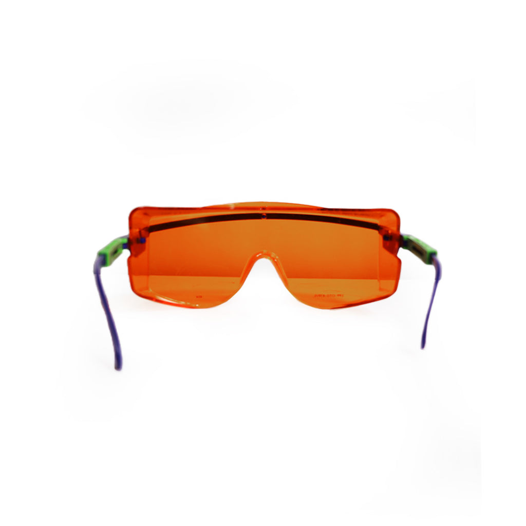 LaserScope Uvex Aura Orange Safety Glasses KTP OD5 @ 532nm Laser Eye Protection