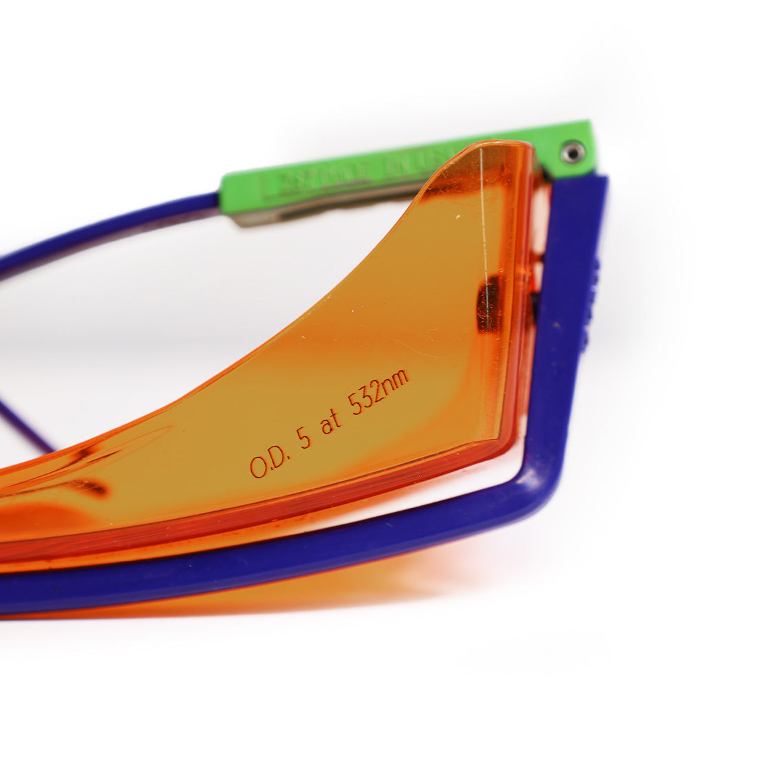 LaserScope Uvex Aura Orange Safety Glasses KTP OD5 @ 532nm Laser Eye Protection