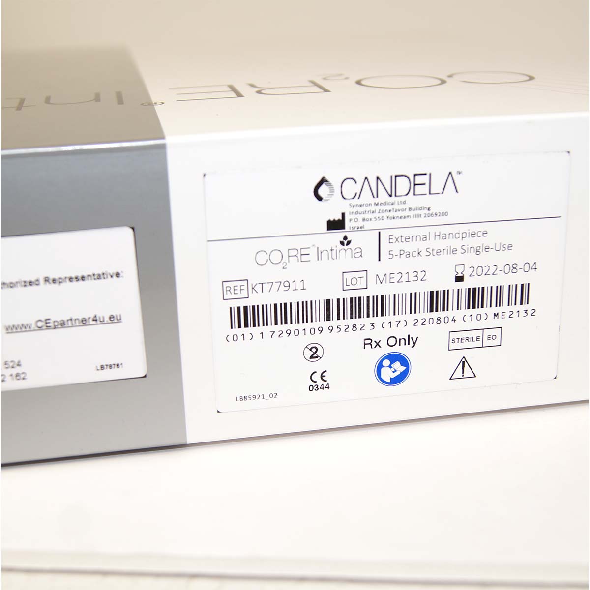 Syneron Candela CO2RE Intima External Handpiece Disposable KT77911 5-pack Ex2022