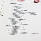 Scarlet SRF Microneedling RF Operator User Manual Operating Guide Specifications
