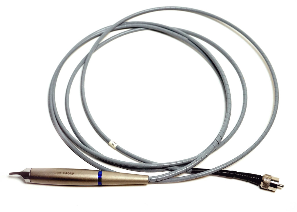 Iridex Varilite 0.7mm Spot Handpiece Fiber Needs Polishing Silver Cable PARTS