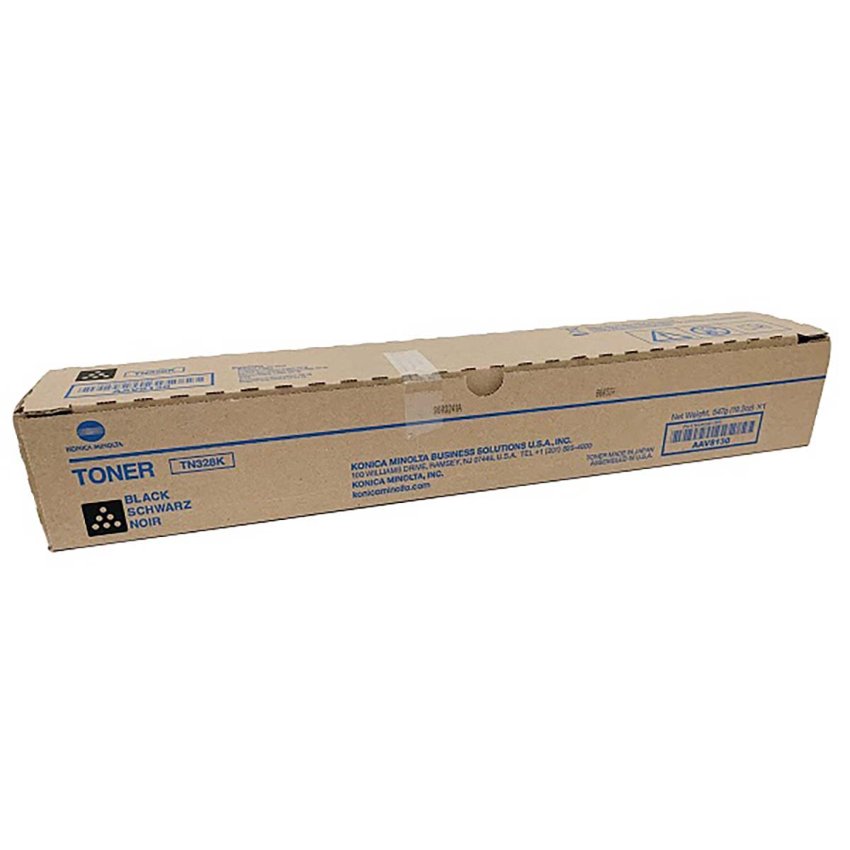 Konica Minolta TN328K BLACK Toner Cartridge 28,000 Page Yield AAV8130 NEW