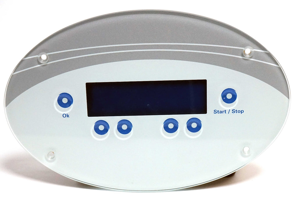 Zimmer Cryo Mini Chiller LCD Display Screen Glass Front Oval Panel AS-IS PARTS