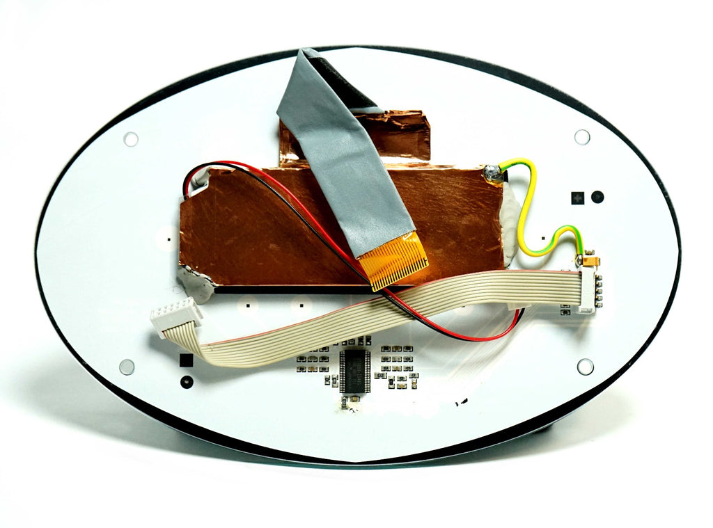 Zimmer Cryo Mini Chiller LCD Display Screen Glass Front Oval Panel AS-IS PARTS
