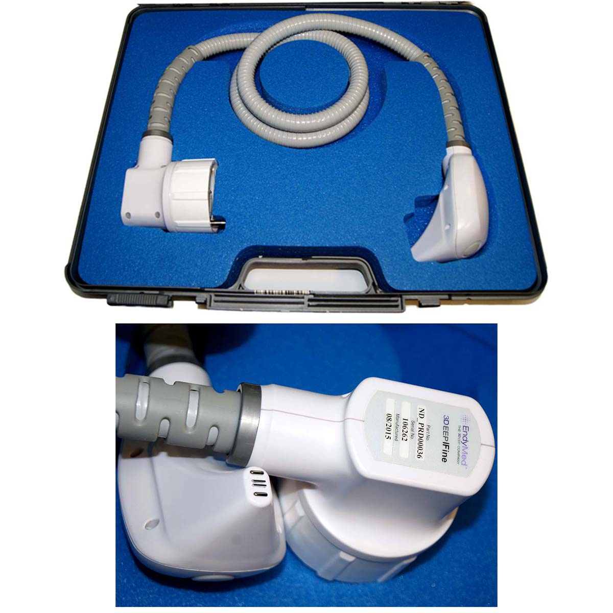 2016 EndyMed PRO 3DEEP RF Body Contour System with Intensif Microneedle 5 HPs