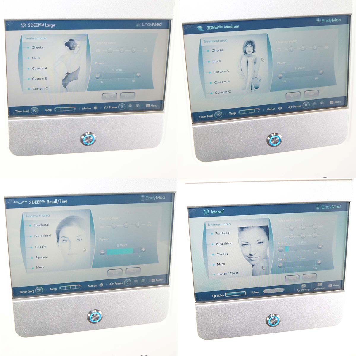 2016 EndyMed PRO 3DEEP RF Body Contour System with Intensif Microneedle 5 HPs
