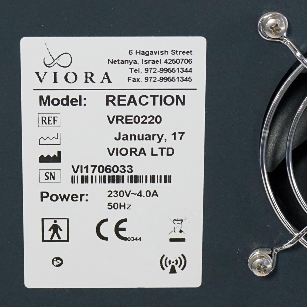 2017 Viora Reaction RF Body Contouring Skin Tightening Contour System VRE02200