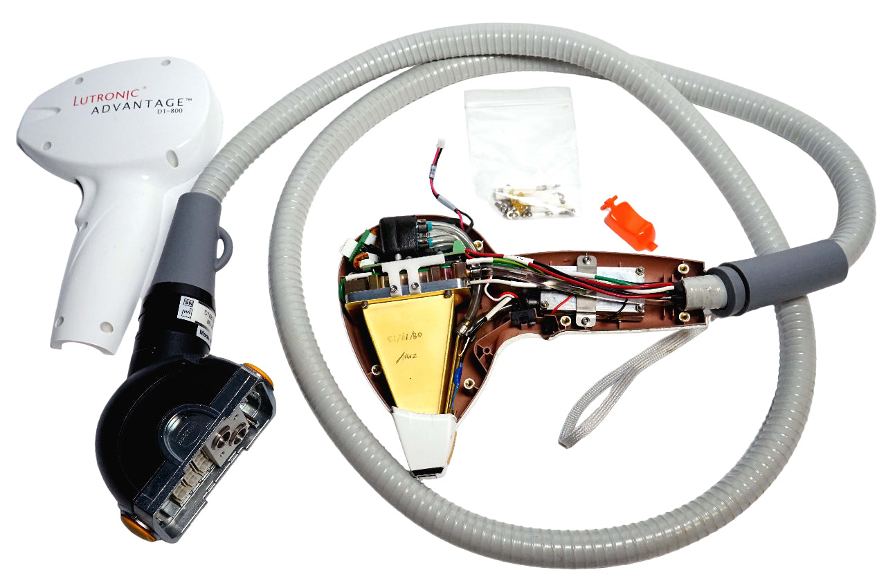 Lutronic Advantage Pulsed Diode Hair Removal Laser HANDPIECE D1-800 PARTS As-Is