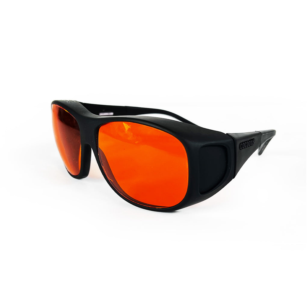 Laser Safety Protective Eyewear Orange OD 6+ @190-532 nm 10000-11000 100-35-110