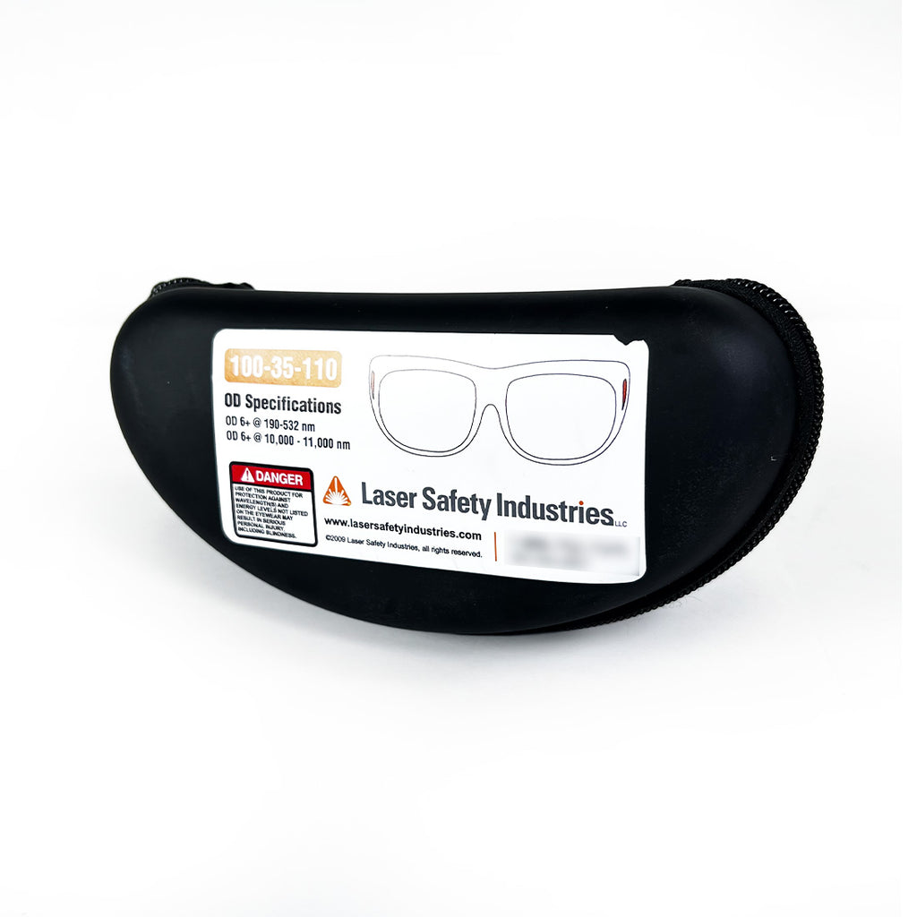 Laser Safety Protective Eyewear Orange OD 6+ @190-532 nm 10000-11000 100-35-110